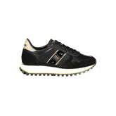 Blauer Black Leather Women Sneaker